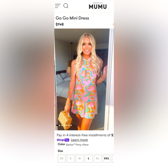 Show Me Your MuMu Dresses & Skirts - Does anyone have this in XS? Please let me know. Barbie party 2 weeks!